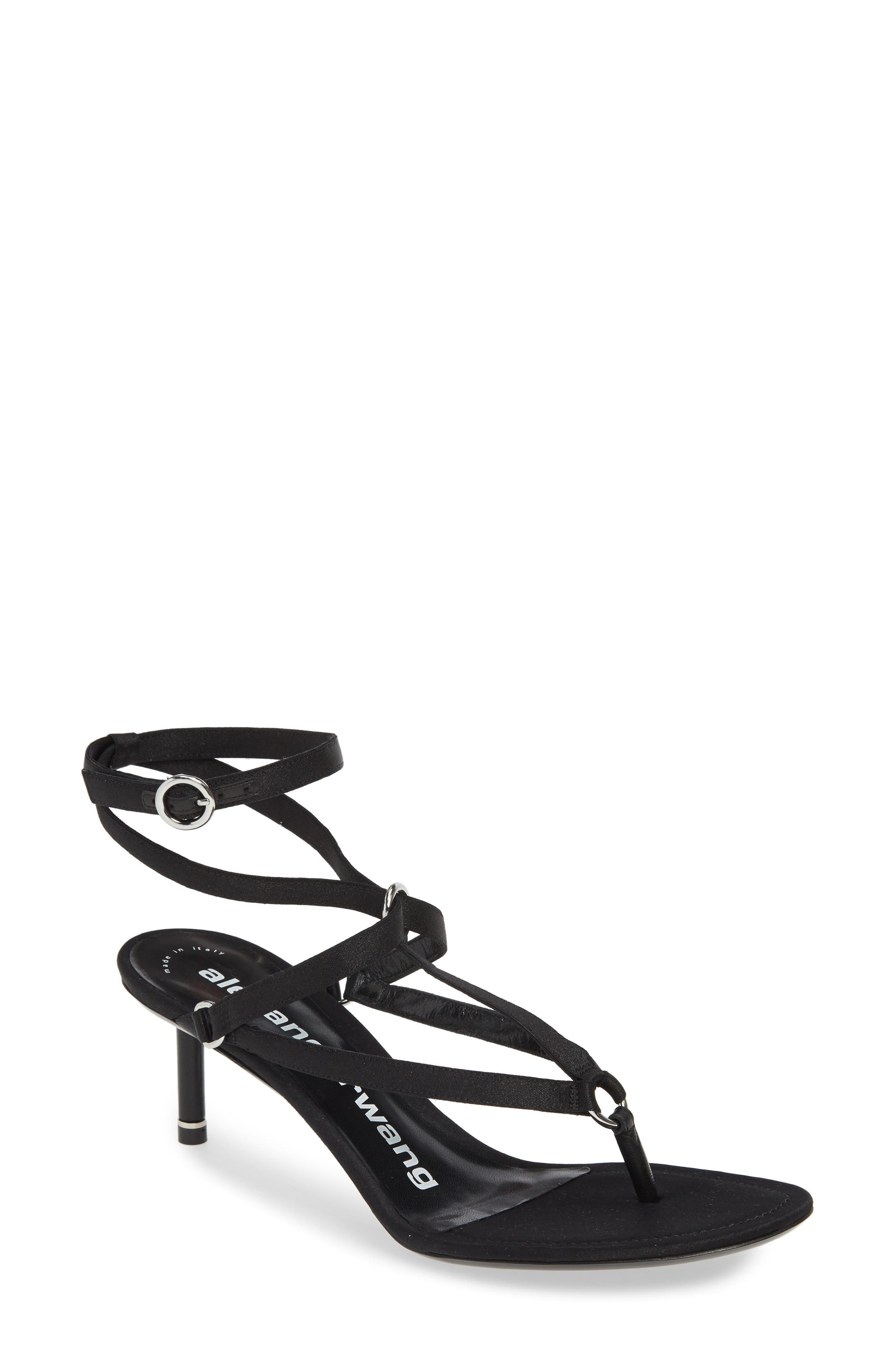 Alexander Wang Kit Strappy Sandal - Black