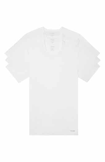 Calvin Klein Men`s Classic Fit Crew Neck Cotton T-Shirts 4 Pack  (Balck(NU1332-001)/Black/Black, Medium) : : Clothing, Shoes &  Accessories