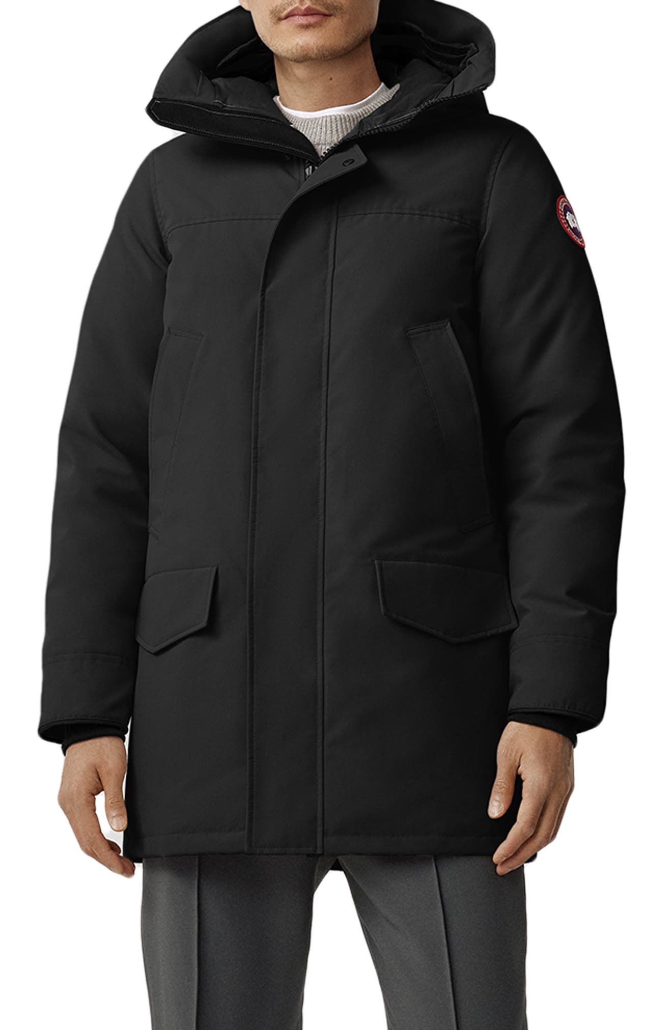 canada goose mens grey jacket