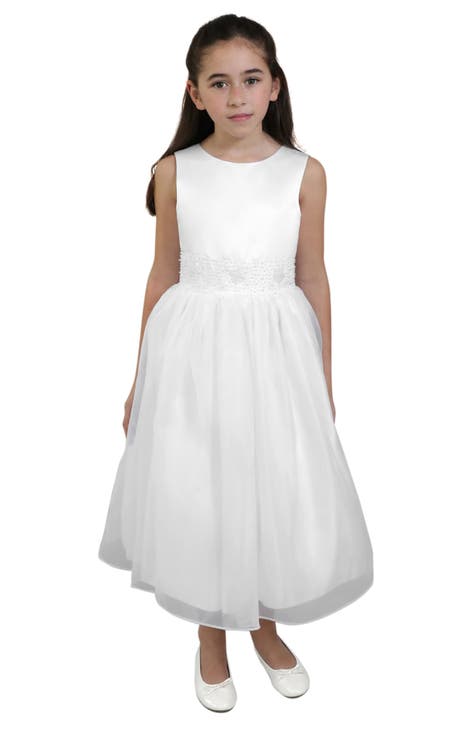 10 Year Old Girls Dresses White  White Dress Kids 11 Year Old