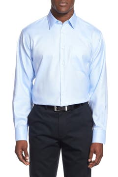 John W. Nordstrom® Classic Fit Herringbone Dress Shirt (Online Only ...