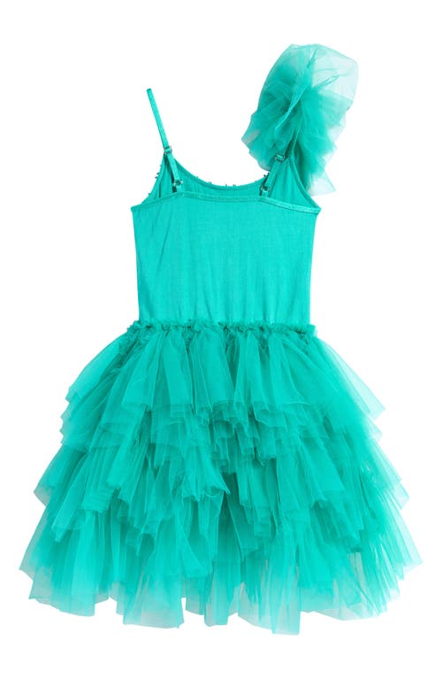 Shop Tutu Du Monde Kids' Merry Mistletoe Holiday Tutu Party Dress In Vivid Green