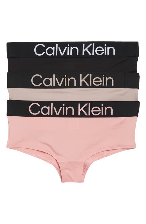  Calvin Klein Form Thong 5-Pack Grey Heather/Prepster Blue/Grid  Dot/Cheshire Purple/Pink/Black MD (Women's 8-10) : Clothing, Shoes & Jewelry