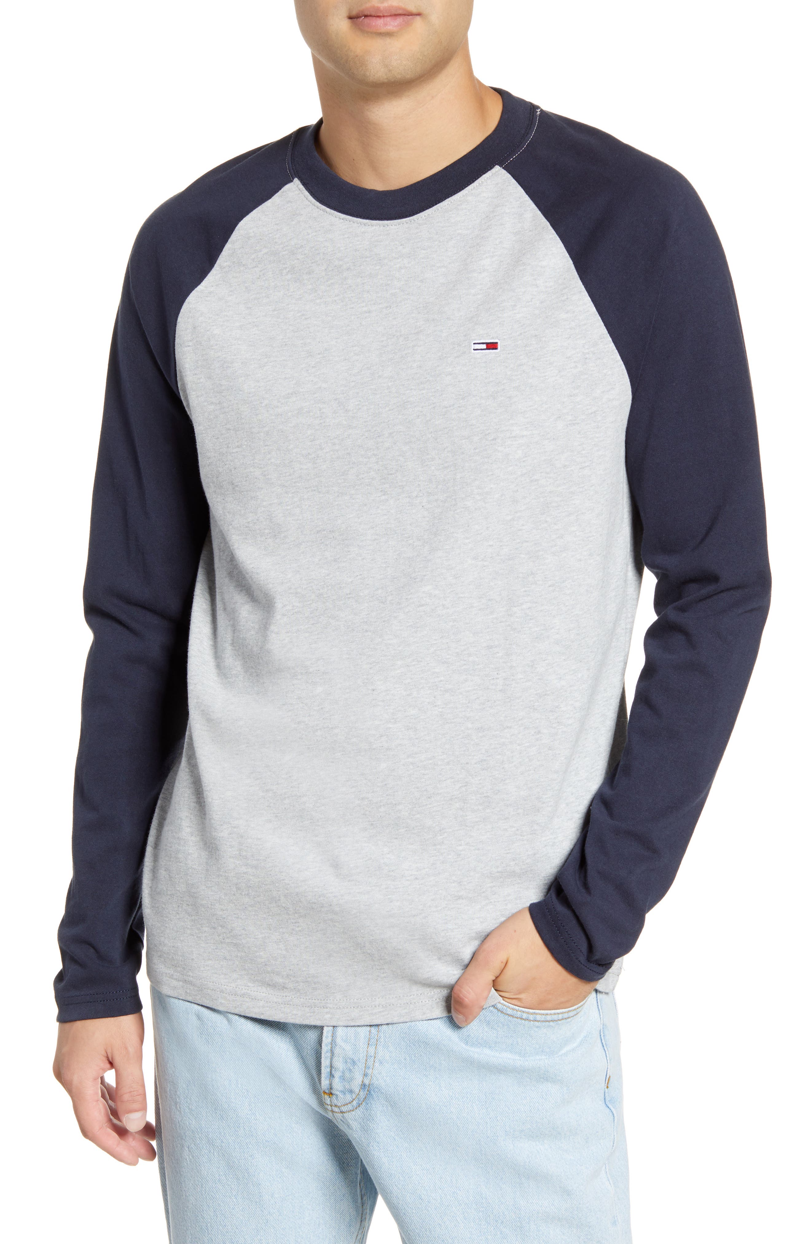 tommy jeans t shirt long sleeve