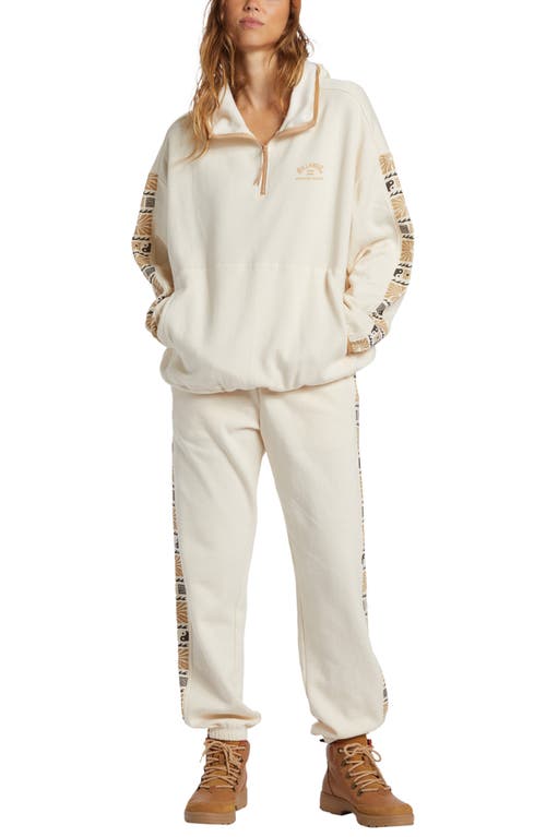 Billabong Adventiure Division Surf Hoodie In White Cap