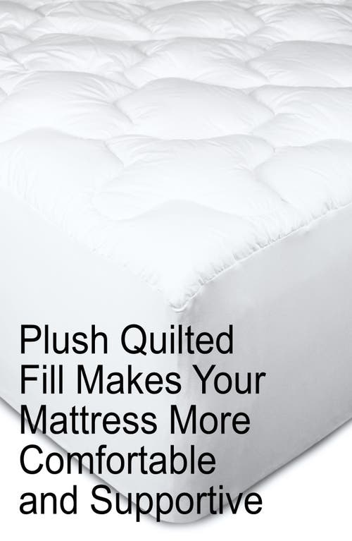 Melange Home Tempsolution 300 Thread Count Mattress Pad In White