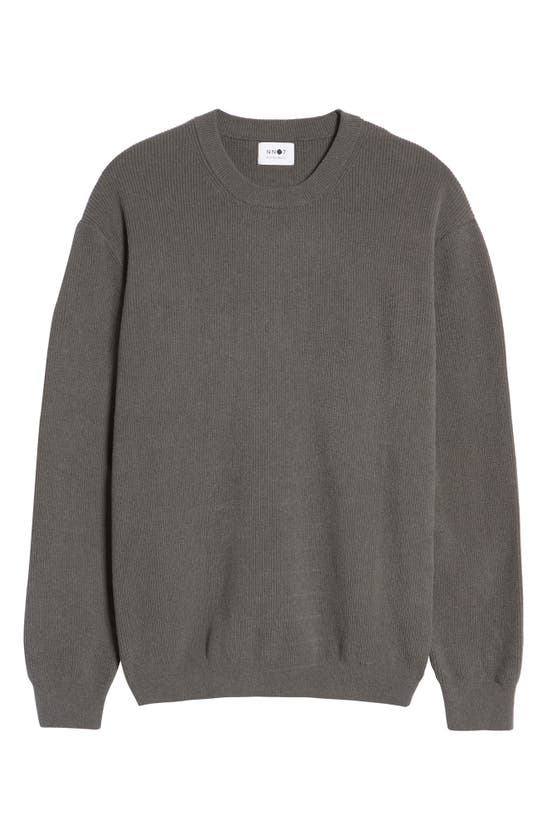 Nn07 Danny 6429 Rib Sweater In 922 Concrete