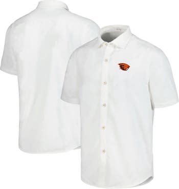 Tommy Bahama Disney Seaside Views Linen Camp Shirt - White