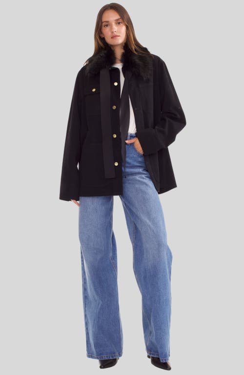 Cynthia Rowley Outward Bound Jacket In Black