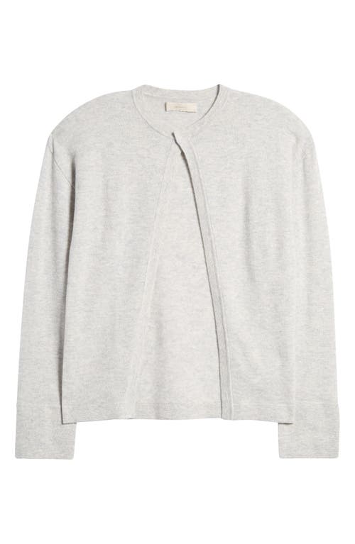 Faithfull The Brand Frederikke Wool & Cashmere Cardigan In Grey Marle