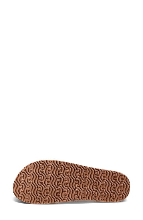Reef Solana Flip Flop In Black/tan
