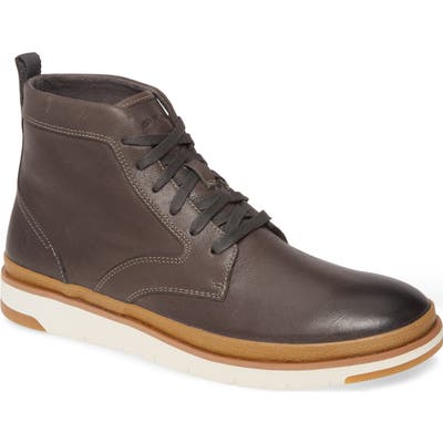 Hush Puppies Caleb Plain Toe Boot, Grey