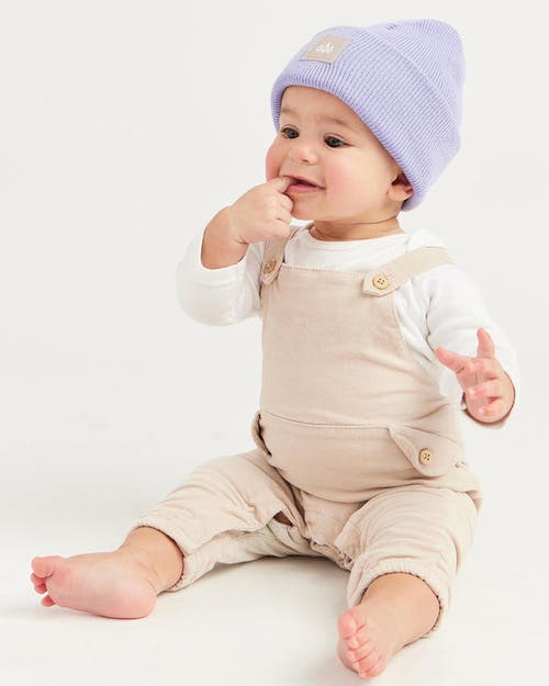 Hemlock Beacon Baby Beanie In Lavender