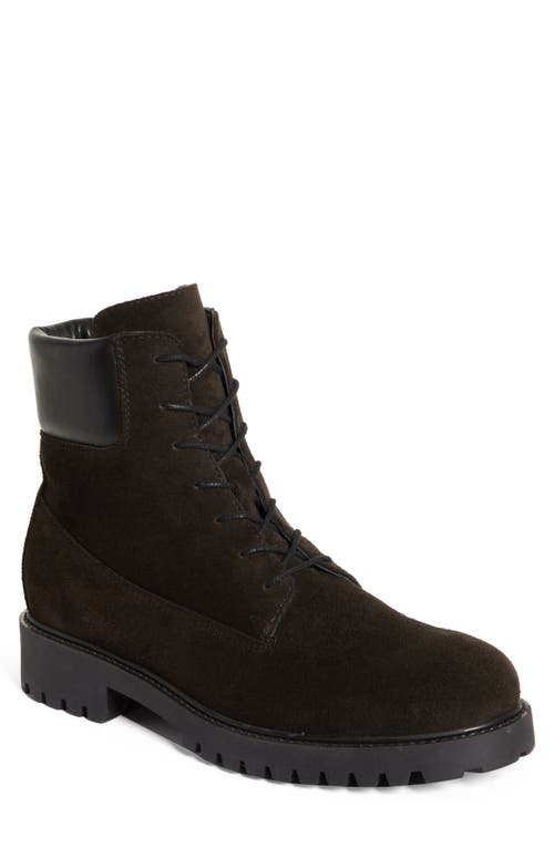 TOTEME The Husky Lace-Up Boot Coffee at Nordstrom,