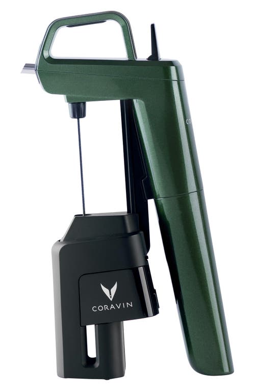 Coravin Timeless Six Plus Wine Preservation System In Forest Green