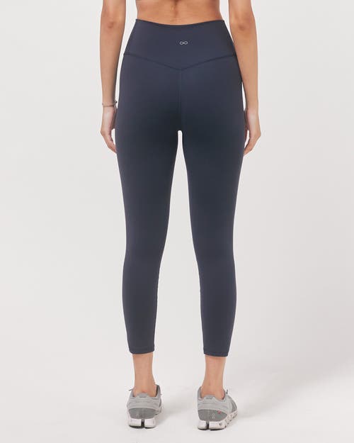 REBODY ACTIVE REBODY ACTIVE HYBRID LEGGING HIGH WAIST CROP LEGGINGS 23" 