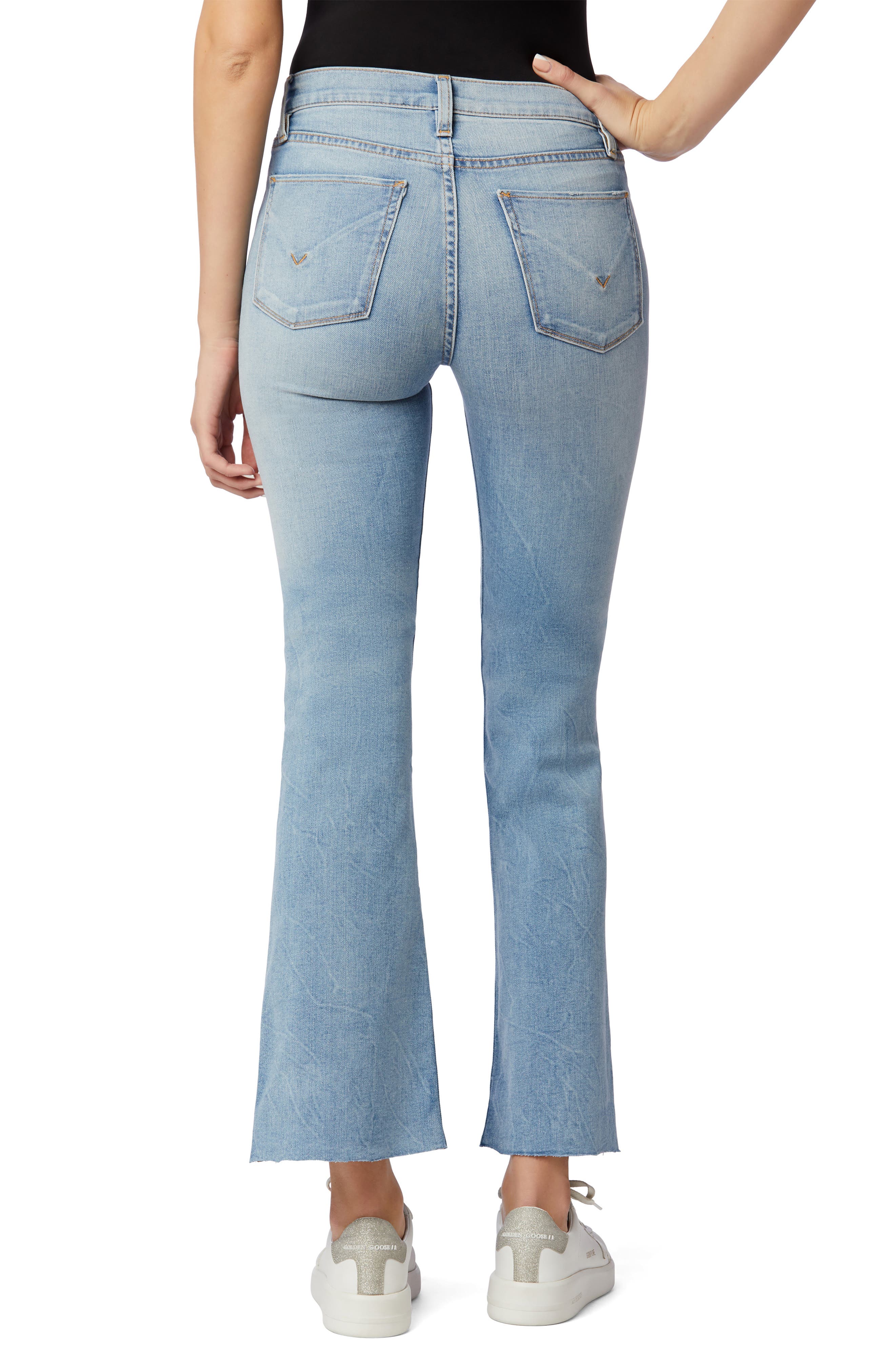 Hudson Jeans Barbara High Waist Raw Hem 
