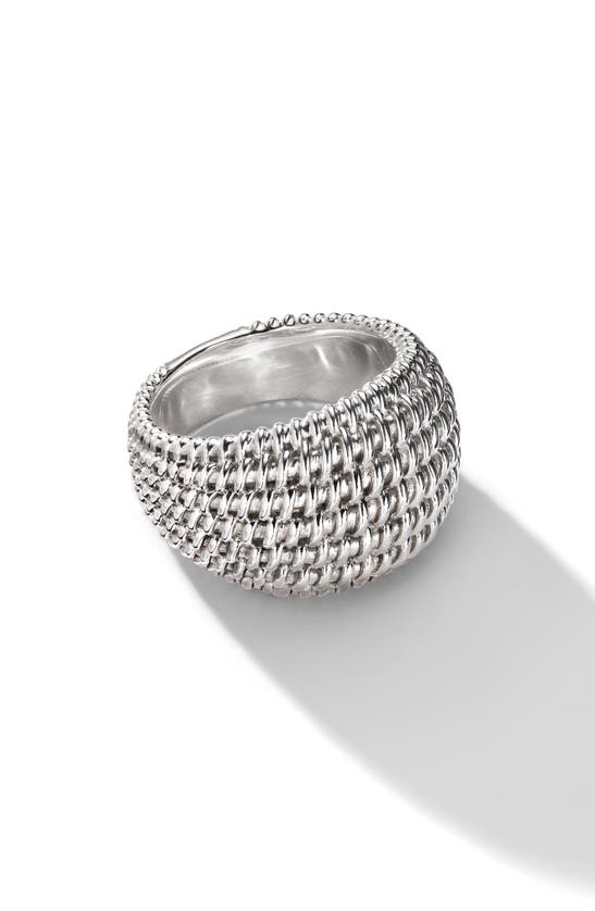 Shop Cast The Bombshell Ring In Silver