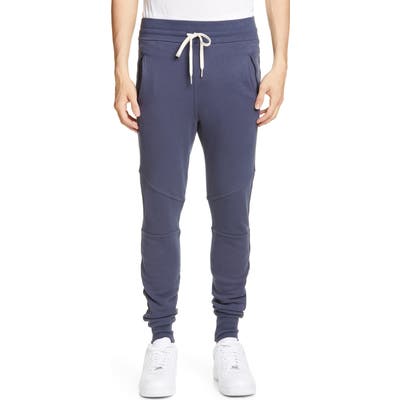John Elliott Escobar Slim Fit Sweatpants, Blue