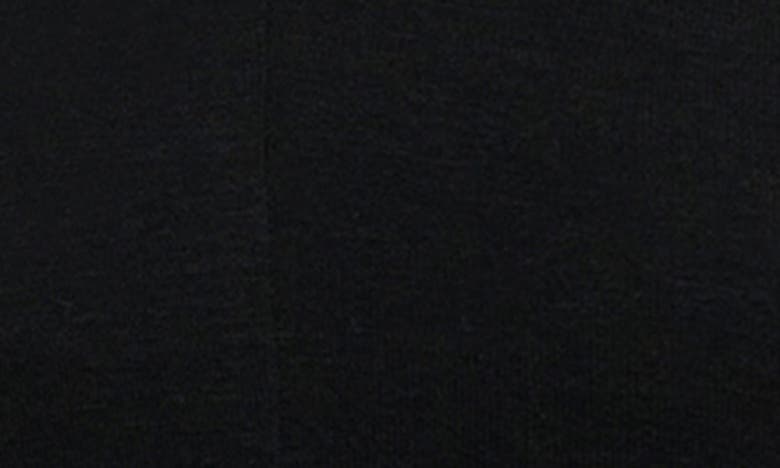 Marcella Oslo Semisheer Long Sleeve High-low Jersey Tunic In Black