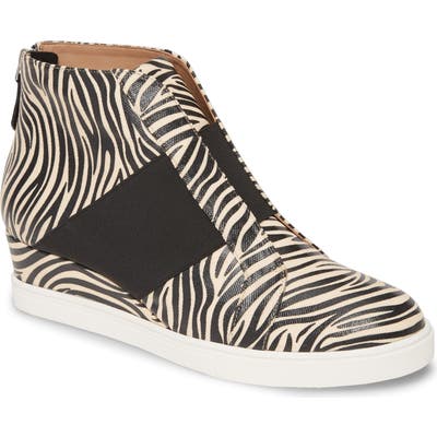 Linea Paolo Amber Wedge Sneaker- Beige