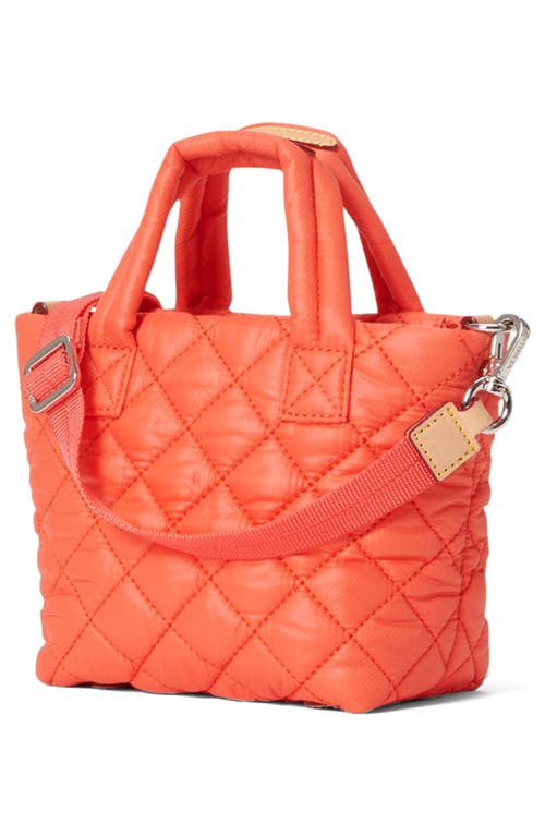 Shop Mz Wallace Petite Metro Deluxe Quilted Nylon Tote In Poppy