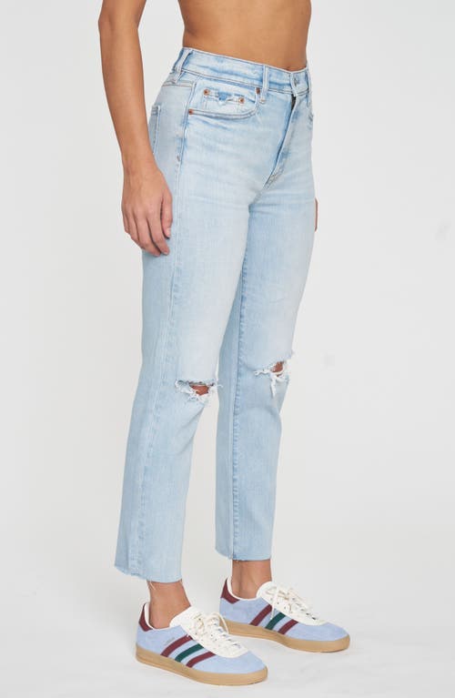 DAZE DAZE DAILY DRIVER HIGH WAIST CROP SLIM FIT JEANS 