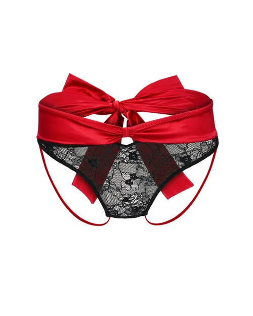 Shop Adore Me Amaya Cheeky Panties In Dark Red