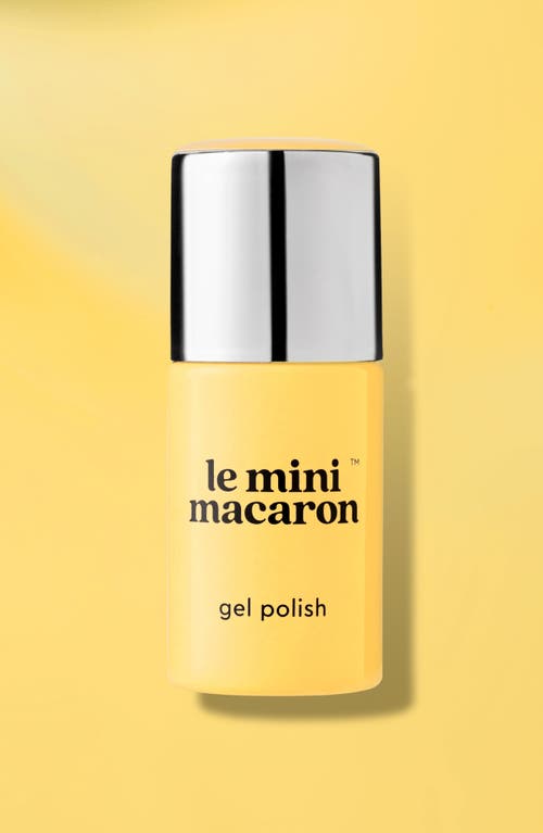 Le Mini Macaron Gel Nail Polish In Limoncello