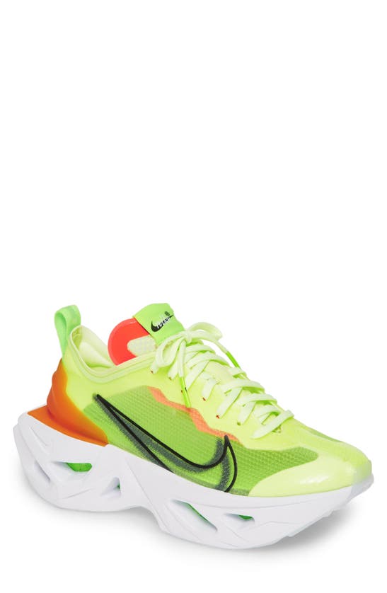 Nike Zoomx Vista Grind Neon Mesh Sneakers In Barely Volt/ Black/ Green