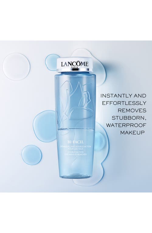 Shop Lancôme Bi-facil Double-action Eye Makeup Remover Holiday Duo (nordstrom Exclusive) $104 Value In No Color