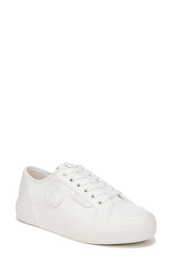 Sam & Libby Dina Platform Sneaker In White