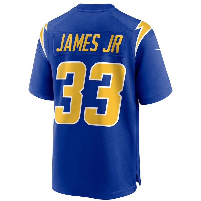 NWT Derwin James Jr Chargers Nike Game Blue Home Jersey Size Mens Small