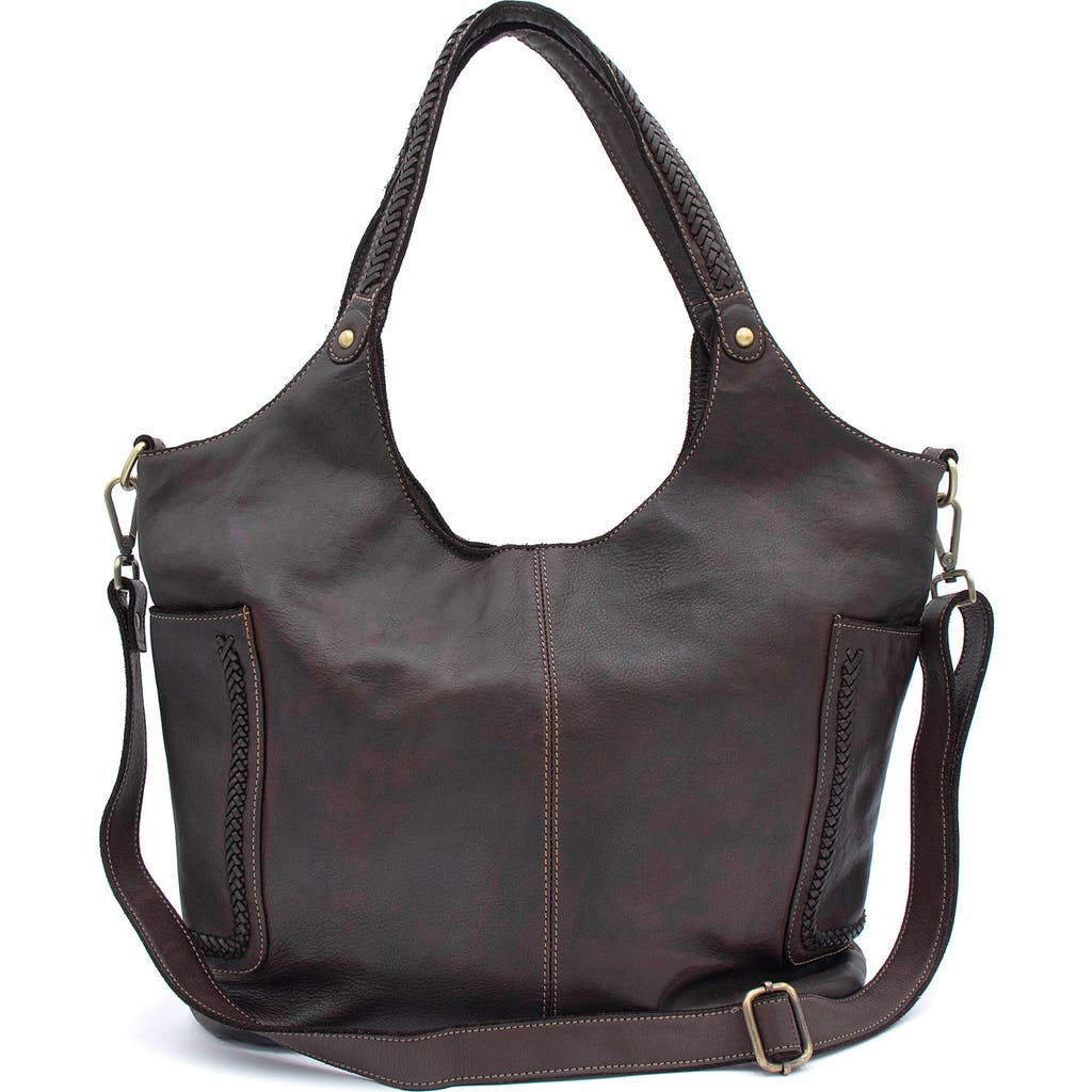 Bolsa Nova Julia Slouchy Tote In Chocolate