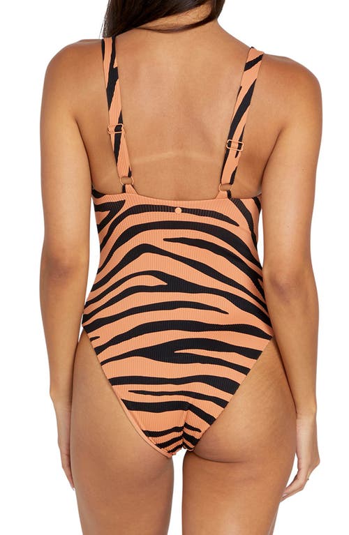 VOLCOM VOLCOM KEEP UP ONE-PIECE SWIMSUIT 