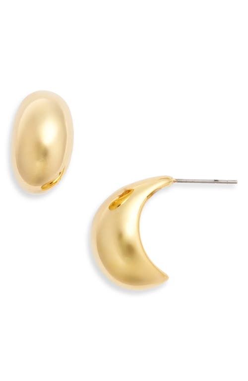 Shop Nordstrom Demi Fine Large Teardrop Hoop Earrings In 14k Gold Plated