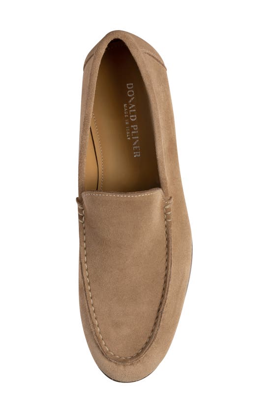 Shop Donald Pliner Slater Venetian Loafer In Sand