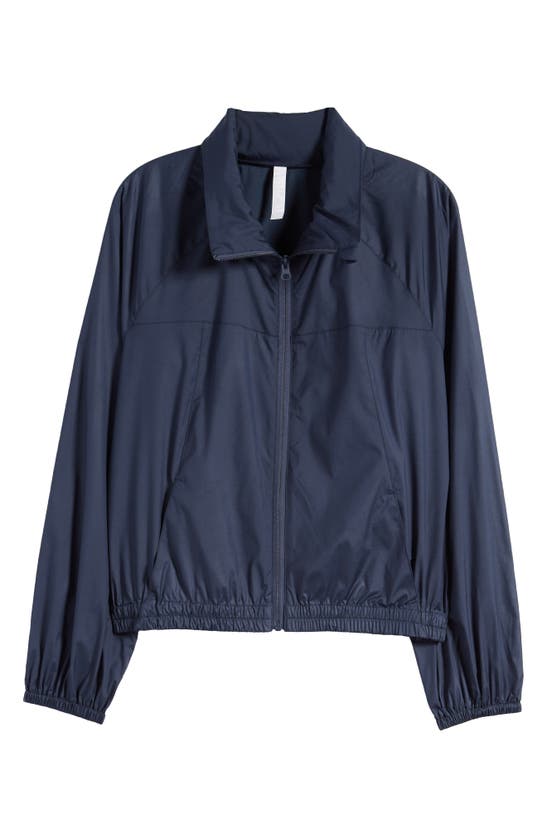 Shop Zella Ace Jacket In Navy Sapphire