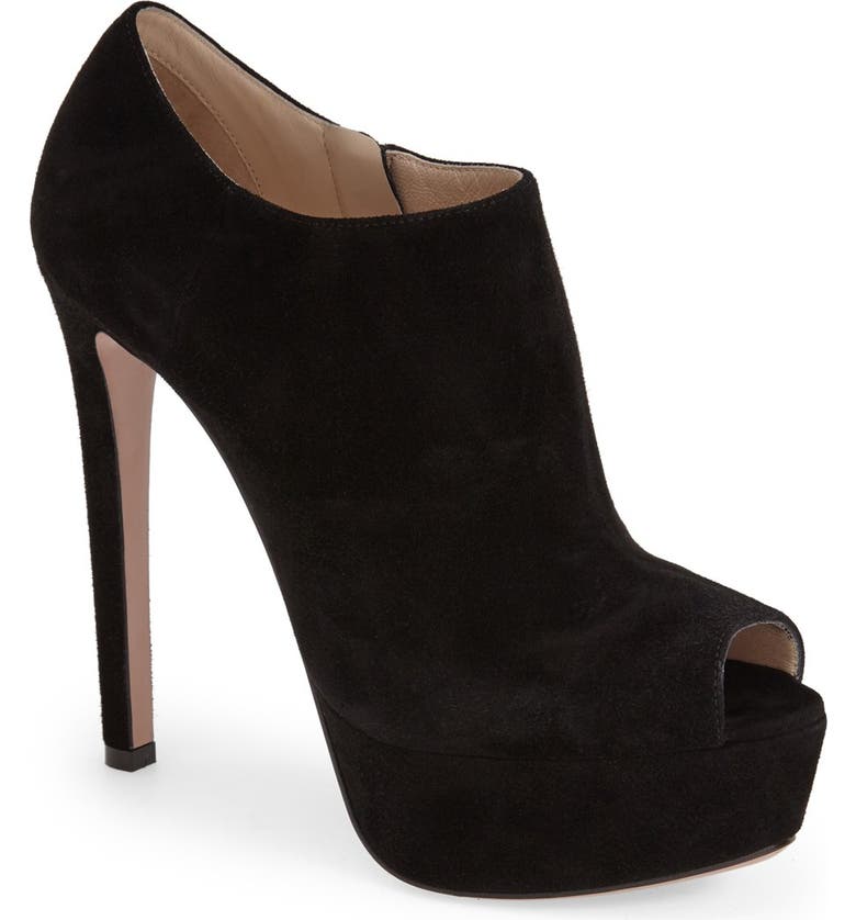 Prada Peep Toe Bootie (Women) | Nordstrom