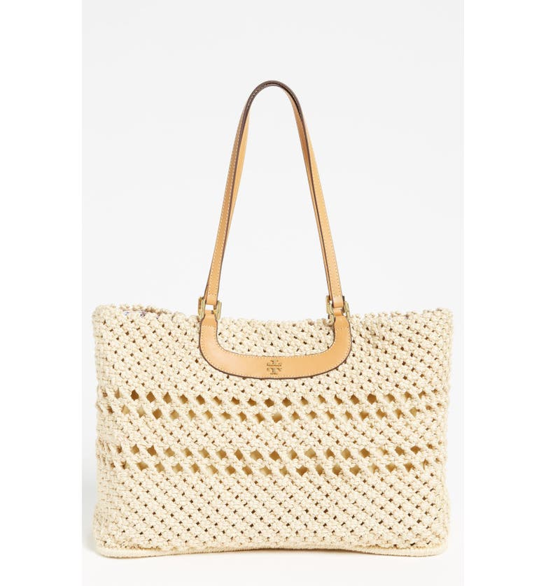 Tory Burch 'Dawson - Large' Crocheted Tote | Nordstrom