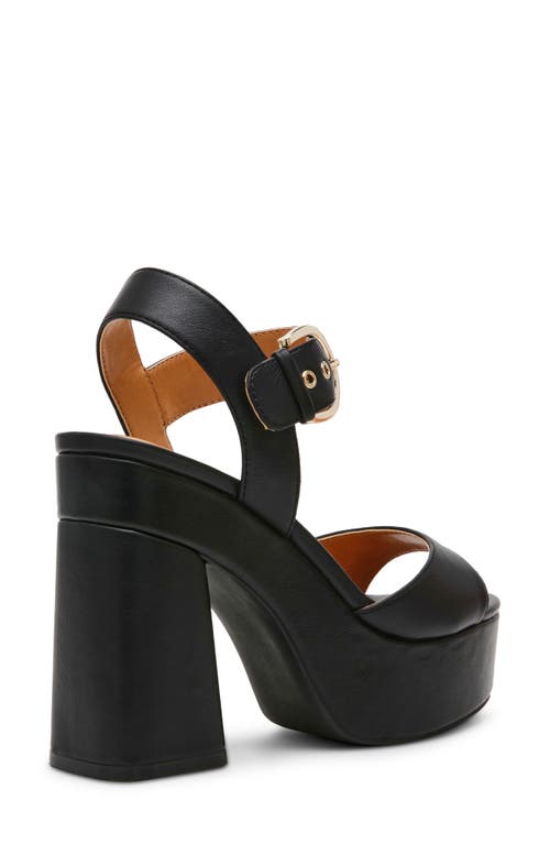 Dolce Vita Wayward Womens Block Heel Man Made Ankle Strap In Black