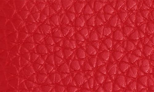 Marc Jacobs The Leather Mini Compact Wallet In True Red