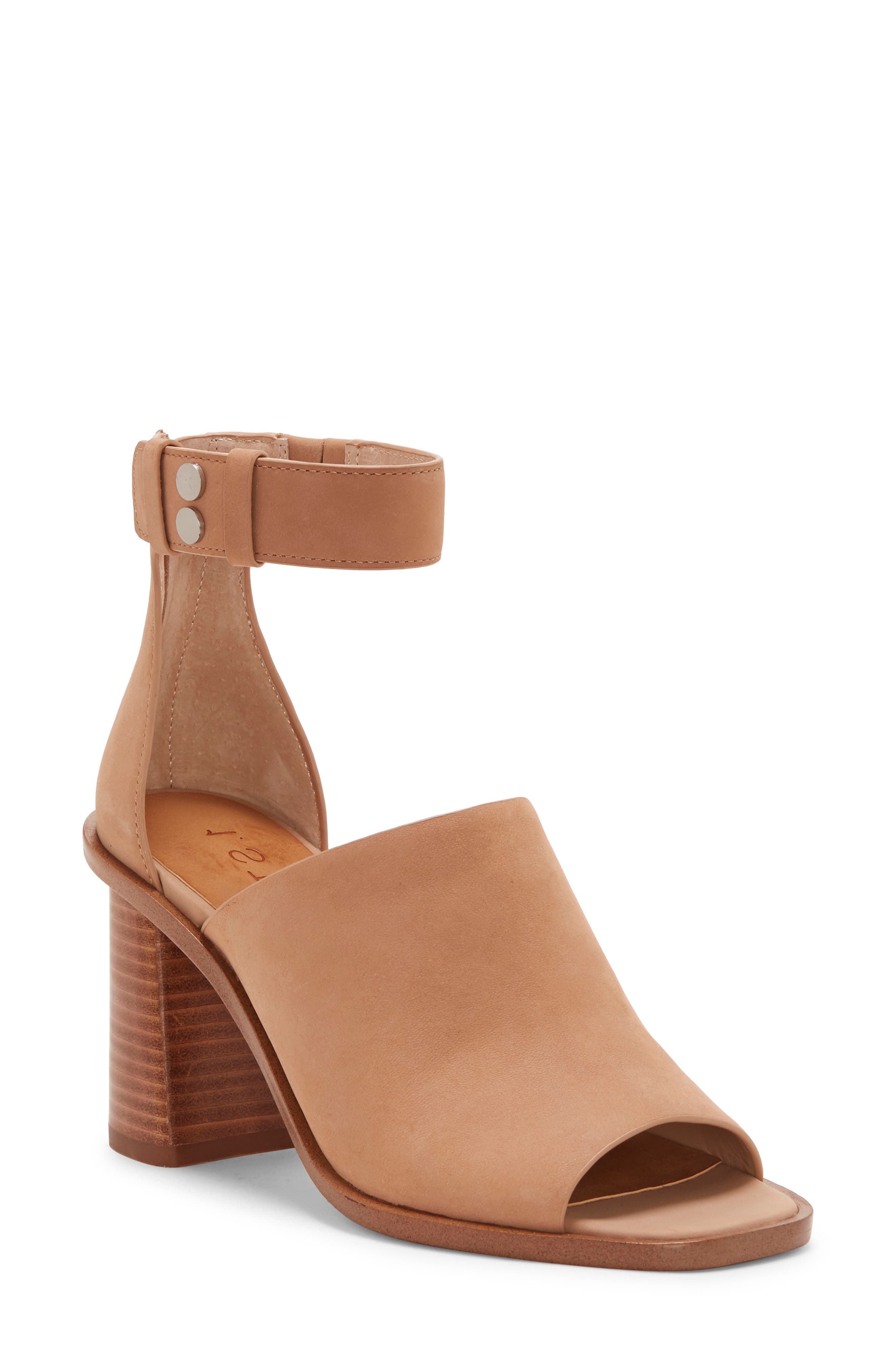gala two strap genuine calf hair slide sandal