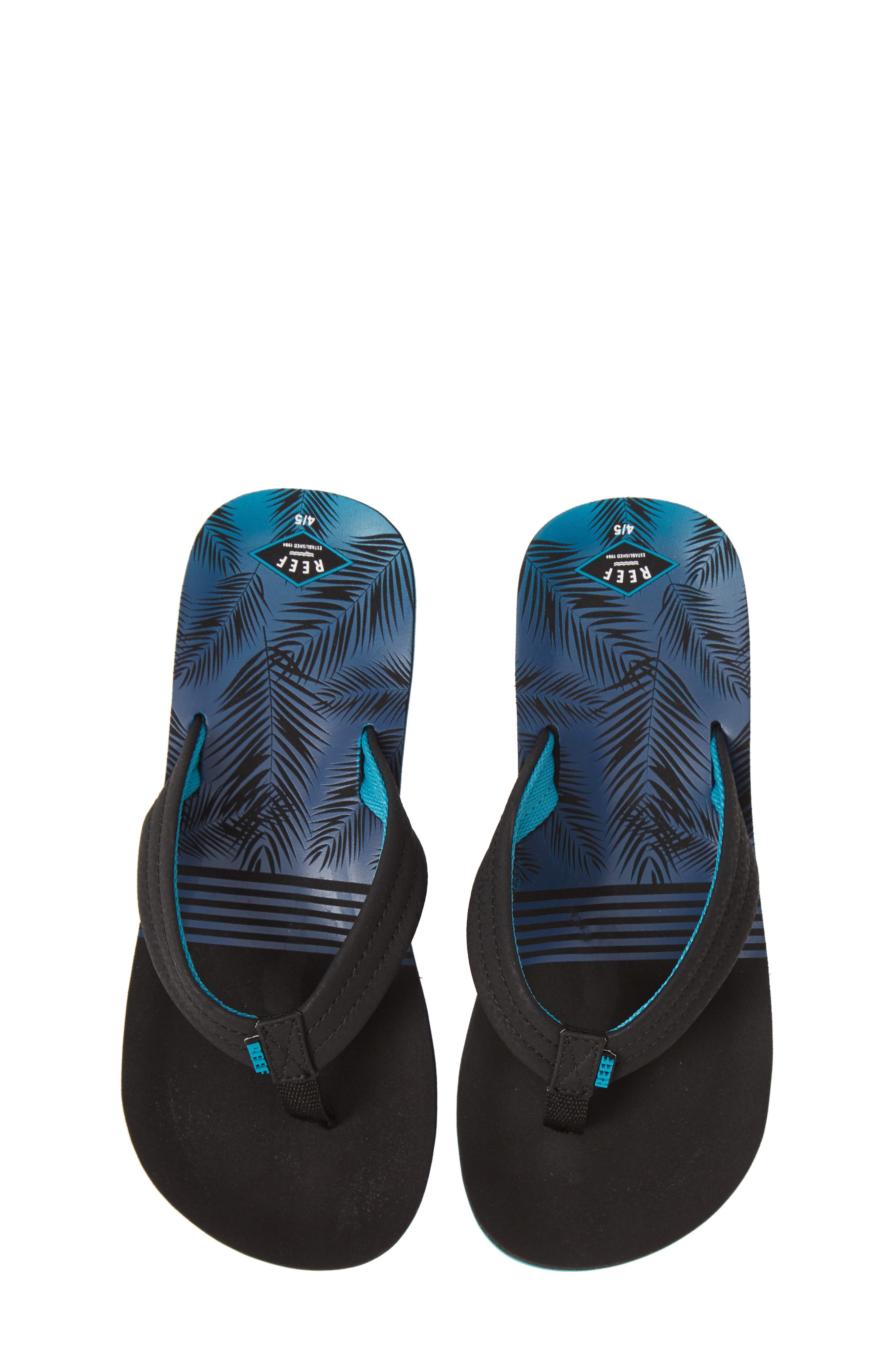 reef quilted flip flops