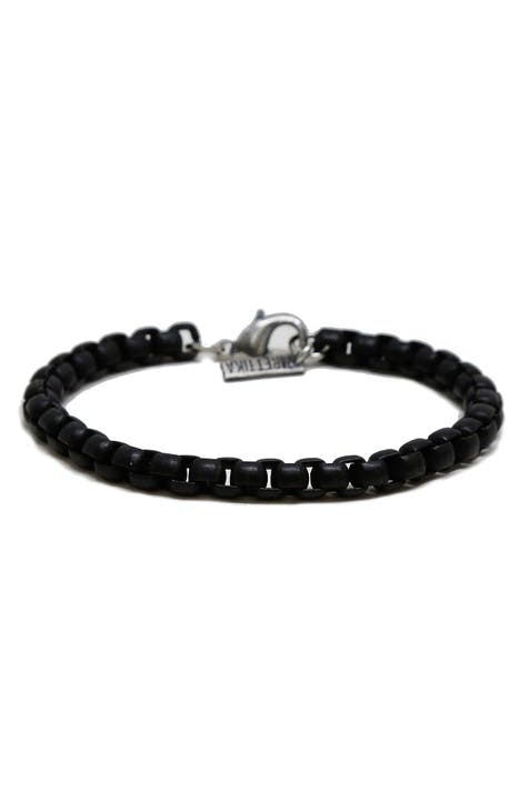 Ettika Men's Steel Chain Bracelet