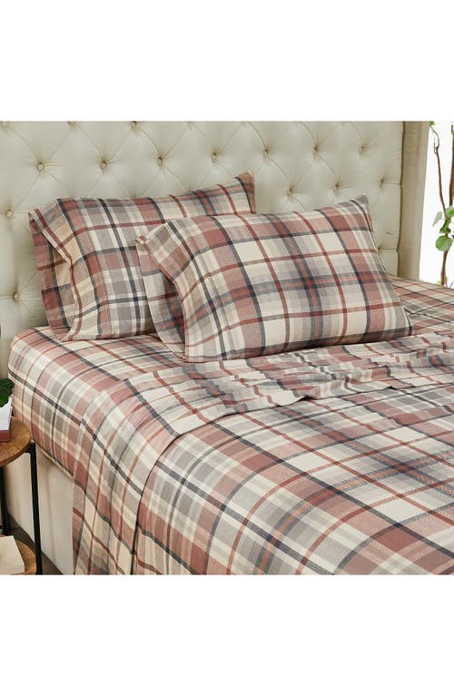 SOUTHSHORE FINE LINENS SOUTHSHORE FINE LINENS HIGHLAND COLLECTION EXTRA DEEP COTTON SHEET SET 