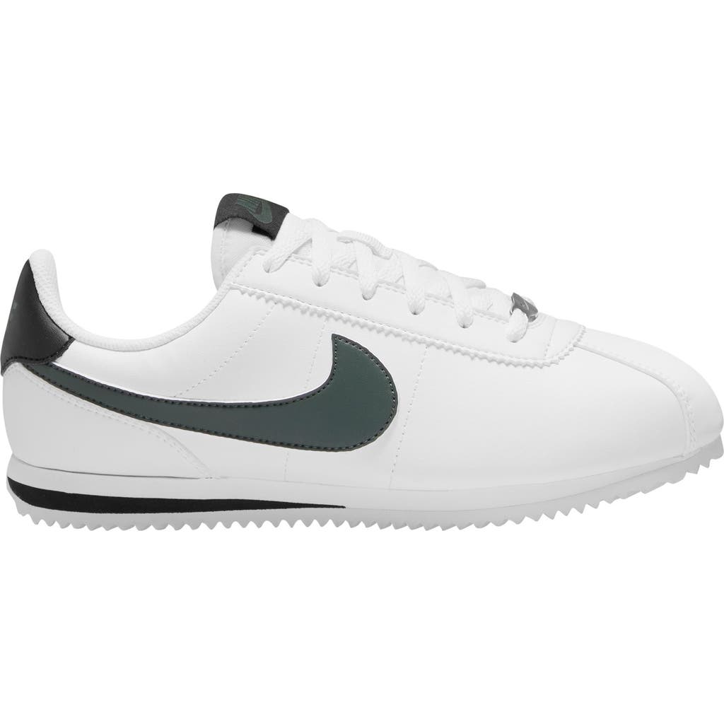 Shop Nike Cortez Sneaker In White/vintage Green/black