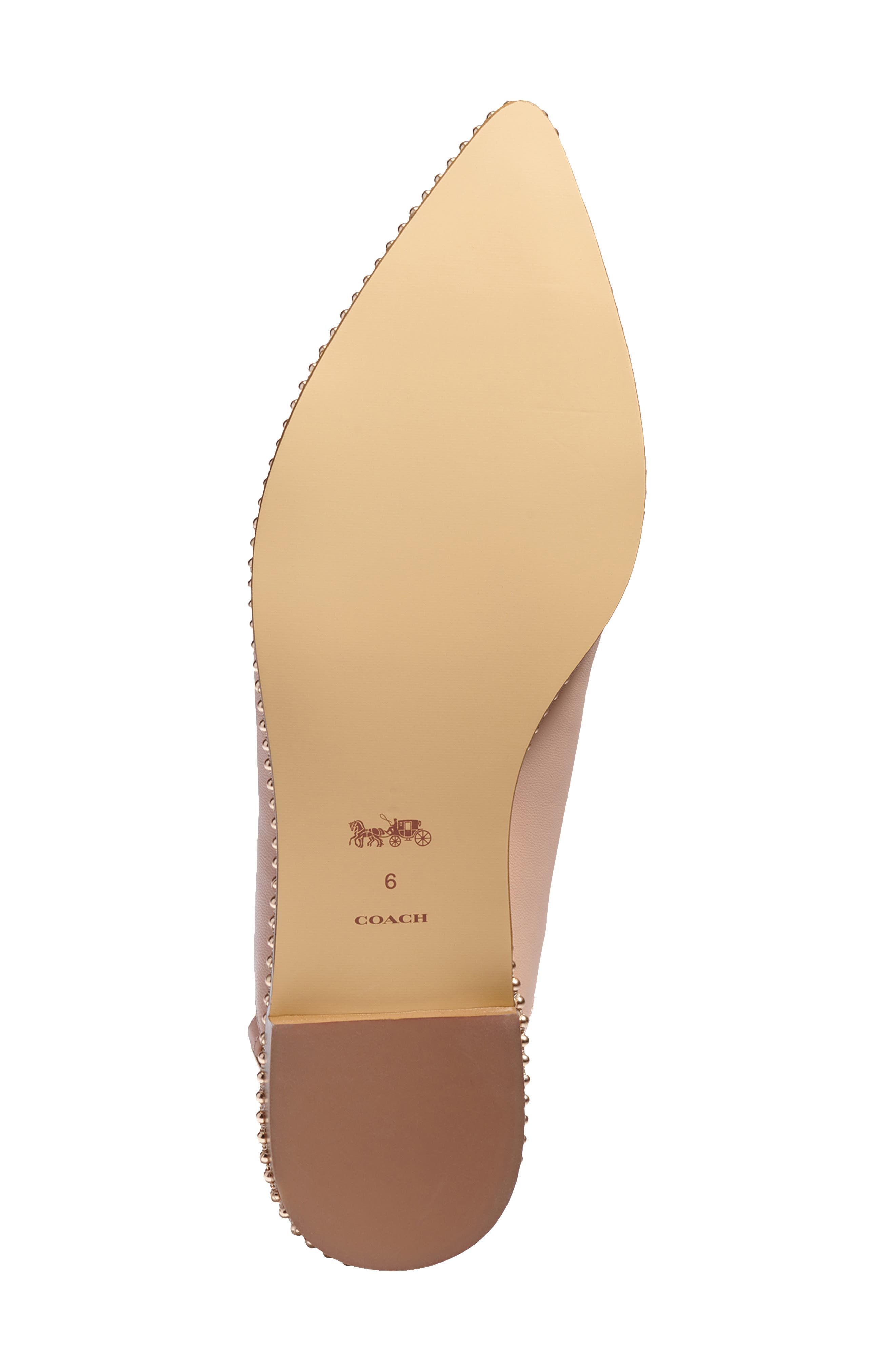 COACH Vae Slingback Skimmer Flat (Women) Nordstrom