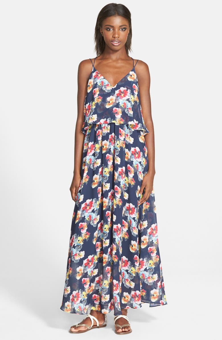 Lucy Paris 'Bonnie' Floral Maxi Dress | Nordstrom