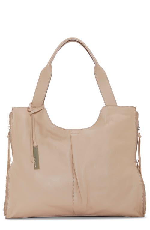 Vince Camuto Corla Leather Tote in Rose at Nordstrom